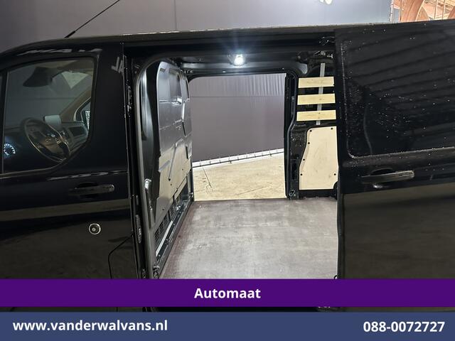 Ford TRANSIT CUSTOM 2.0 TDCI 130pk Automaat L2H1 Euro6 Airco | 2x zijdeur | Camera | LED | Apple Carplay | Cruisecontrol Verwarmde voorruit, LM velgen, Parkeersensoren, Bijrijdersbank