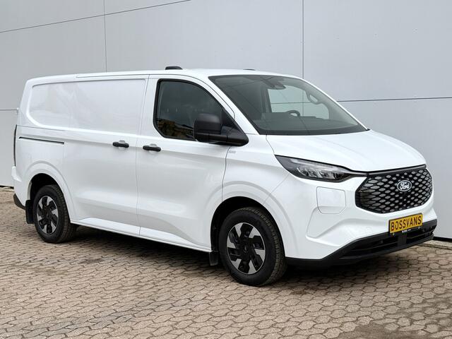 Ford TRANSIT CUSTOM e-Transit 71kWh 136PK Elektrisch L1 344KM WLTP 2300kg Trekvermogen BEV Snelladen LED ACC Camera Carplay Parkeersensoren v+a