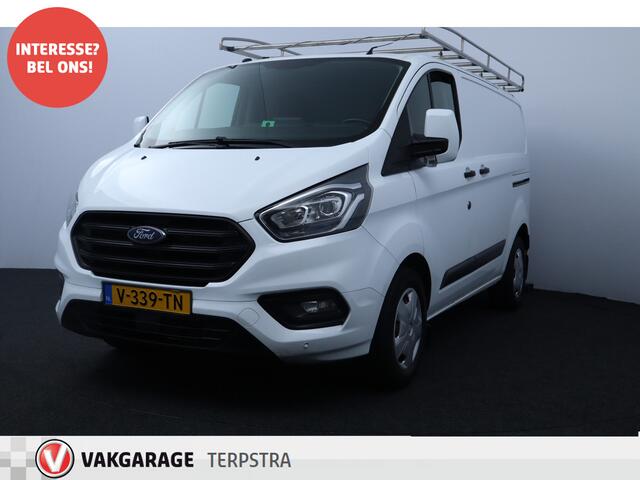 Ford TRANSIT CUSTOM 280 2.0 TDCI L1H1 Trend/ D-Riem verv: 144.000 Km!/ Trekhaak/ Automaat!/ Apple Carplay/ DAB+/ Voorruitverw./ Stoelverw./ PDC V+A/ Navi/ Clima/ Cruise/ Elek. pakket/ Bluetooht/ Multi. LEDER. Stuur/ PDC V+A.