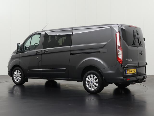 Ford TRANSIT CUSTOM 2.0TDCI 170PK Automaat Lang Dubbele Cabine | 2xSchuifdeur | Navigatie | Camera | 2xSchuifdeur | Trekhaak | Airco | Cruise