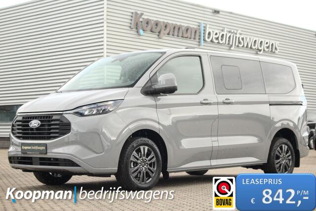 Ford TRANSIT CUSTOM 2.5 PHEV 233pk L1H1 Kombi Limited | 8-Persoons | Incl. BPM | Stuur + Stoelverwarming | Keyless | Carplay/Android | Lease 842,- p/m