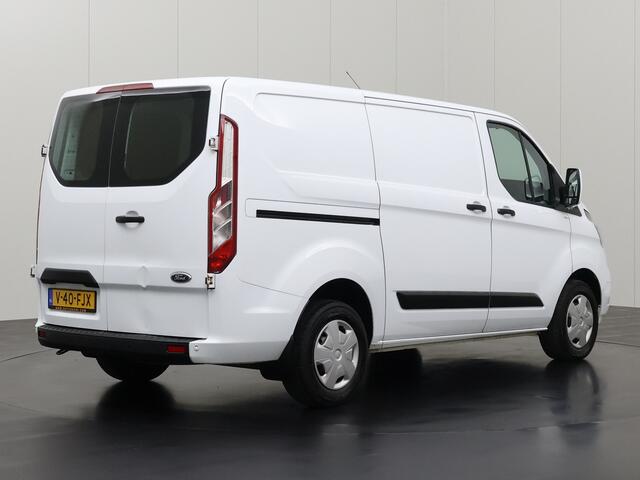 Ford TRANSIT CUSTOM 2.0TDCI Achterdeuren | 2500Kg Trekgewicht | Airco | Cruise | 3-Zits | Betimmering