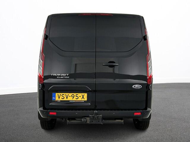 Ford TRANSIT CUSTOM 300 2.0 TDCI L2H1 Limited Dubbele cabine Automaat Navigatie Airco 2x Schuifdeuren Trekhaak Parkeersensoren Carplay