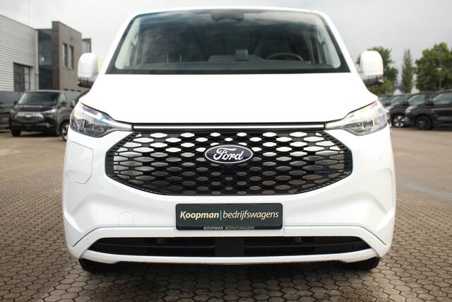 Ford TRANSIT CUSTOM E-Transit 340 L2H1 Limited | 71 kWh | 160kW/218pk | Leder | L+R Schuifdeur | Pro Power | Driver Assist | 360° Camera | Adap. Cruise | Lease 753,- p/m