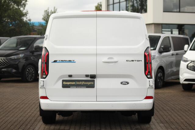 Ford TRANSIT CUSTOM E-Transit 340 L2H1 Limited | 71 kWh | 160kW/218pk | Leder | L+R Schuifdeur | Pro Power | Driver Assist | 360° Camera | Adap. Cruise | Lease 753,- p/m