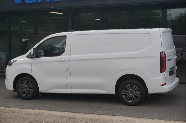 Ford TRANSIT CUSTOM e-Transit 320S 218PK 71KWH Limited AUT BPM VRIJ!! Apple CP / Android A, LED, 17" LM!! NR. EC02