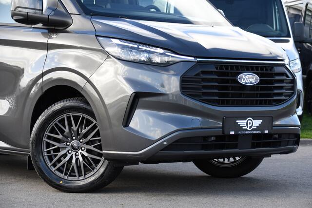 Ford TRANSIT CUSTOM 320 2.0 TDCI L2H1 Limited DC Adaptieve Cruise, 360 Camera, Carplay, Automaat, LED, 2 x Schuifdeur, Stoelverwarming, Virtual, 170pk, Sensoren, Uniek!