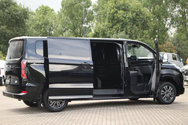 Ford TRANSIT CUSTOM E-Transit 340 L2H1 Limited | 71 kWh | 160kW/218pk | Leder | L+R Schuifdeur | Pro Power | Driver Assist | 360° Camera | Adap. Cruise | Lease 771,- p/m