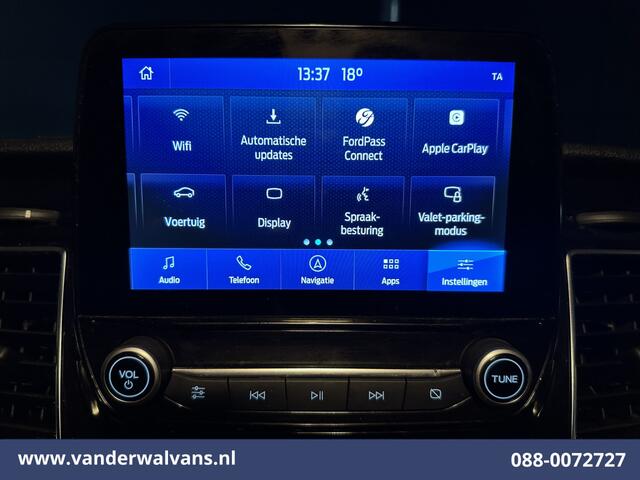 Ford TRANSIT CUSTOM 2.0 TDCI 130pk L2H1 Euro6 Airco | Navigatie | 2800kg Trekhaak | LED | Apple Carplay Cruisecontrol, Stoelverwarming, verwarmde Voorruit, LM Velgen, Parkeersensoren, Bijrijdersbank