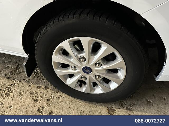 Ford TRANSIT CUSTOM 2.0 TDCI 130pk L2H1 Euro6 Airco | Navigatie | 2800kg Trekhaak | LED | Apple Carplay Cruisecontrol, Stoelverwarming, verwarmde Voorruit, LM Velgen, Parkeersensoren, Bijrijdersbank