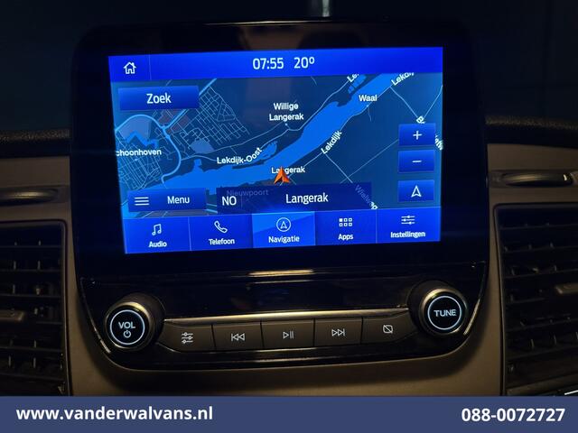 Ford TRANSIT CUSTOM 2.0 TDCI 105pk L2H1 Euro6 Airco | Camera | Navigatie | LED | Apple Carplay Cruisecontrol, Android Auto, Stoelverwarming, Verwarmde Voorruit, Parkeersensoren, Bijrijdersbank