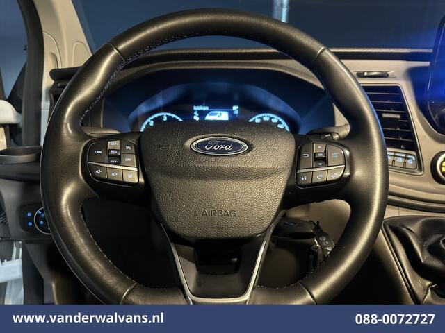 Ford TRANSIT CUSTOM 2.0 TDCI 105pk L2H1 Euro6 Airco | Camera | Navigatie | LED | Apple Carplay Cruisecontrol, Android Auto, Stoelverwarming, Verwarmde Voorruit, Parkeersensoren, Bijrijdersbank