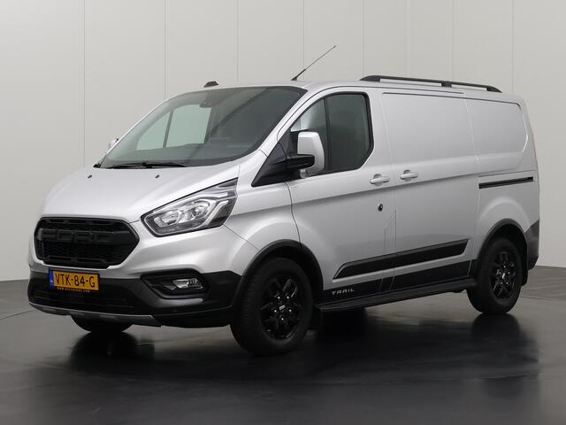 Ford TRANSIT CUSTOM 2.0TDCI 130PK Trail | Leder | 2xSchuifdeur | 2500Kg Trekhaak | Multimedia | Camera | Airco | Cruise