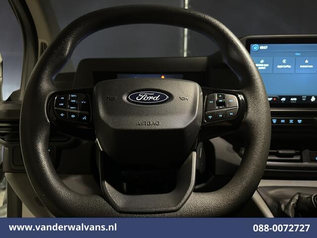 Ford TRANSIT CUSTOM 2.0 TDCI 136pk L2H1 Euro6 Airco | Camera | LED | Apple Carplay | Cruisecontrol Android Auto, Verwarmde voorruit, Parkeersensoren, Bijrijdersbank