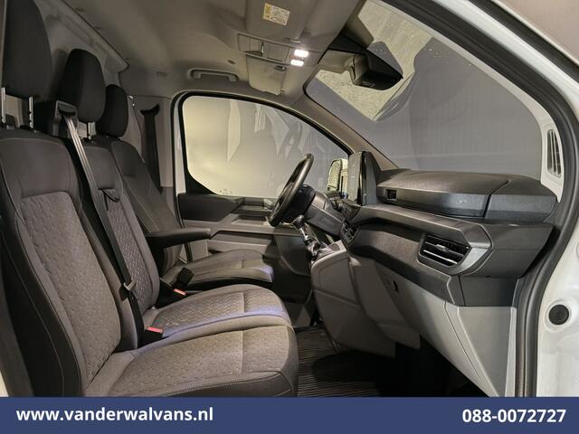 Ford TRANSIT CUSTOM 2.0 TDCI 136pk L2H1 Euro6 Airco | Camera | LED | Apple Carplay | Cruisecontrol | 2500kg Trekhaak LM Velgen, Android Auto, Verwarmde voorruit, Stoelverwarming, Parkeersensoren, Bijrijdersbank