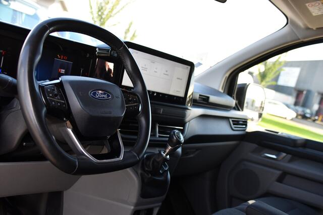 Ford TRANSIT CUSTOM 300 2.0 TDCI L1H1 Limited Black Edition Camera, Cruise, Carplay, LED, Stoelverwarming , 150pk, Sensoren, Trekhaak, Multimedia, Uniek!