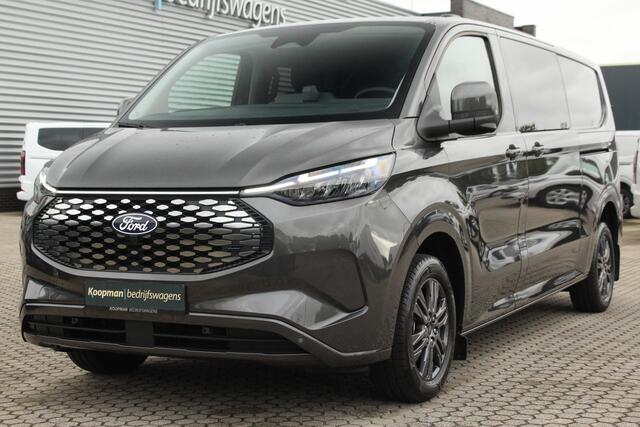 Ford TRANSIT CUSTOM E-Transit 320 L2H1 Limited DC | 71 kWh | 160kW/218pk | Driver Assist | Pro Power | Adap. Cruise | 360° Camera | Keyless | Carplay/Android | Lease 824,- p/m
