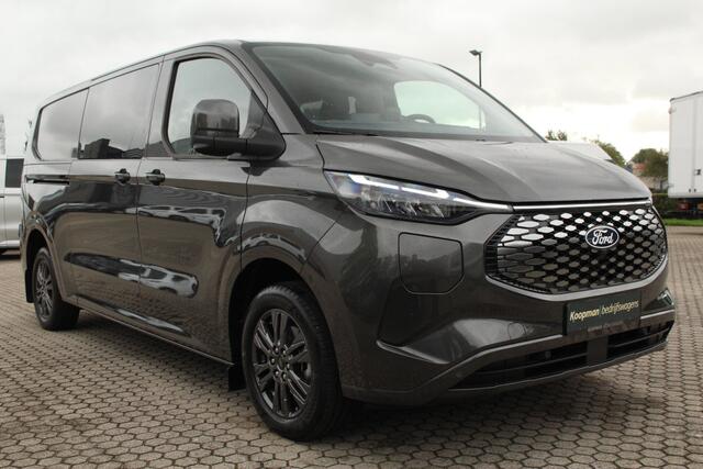 Ford TRANSIT CUSTOM E-Transit 320 L2H1 Limited DC | 71 kWh | 160kW/218pk | Driver Assist | Pro Power | Adap. Cruise | 360° Camera | Keyless | Carplay/Android | Lease 824,- p/m