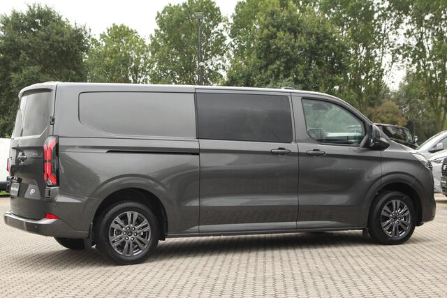Ford TRANSIT CUSTOM E-Transit 320 L2H1 Limited DC | 71 kWh | 160kW/218pk | Driver Assist | Pro Power | Adap. Cruise | 360° Camera | Keyless | Carplay/Android | Lease 824,- p/m