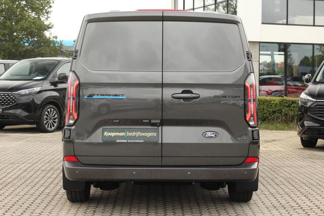 Ford TRANSIT CUSTOM E-Transit 320 L2H1 Limited DC | 71 kWh | 160kW/218pk | Driver Assist | Pro Power | Adap. Cruise | 360° Camera | Keyless | Carplay/Android | Lease 824,- p/m