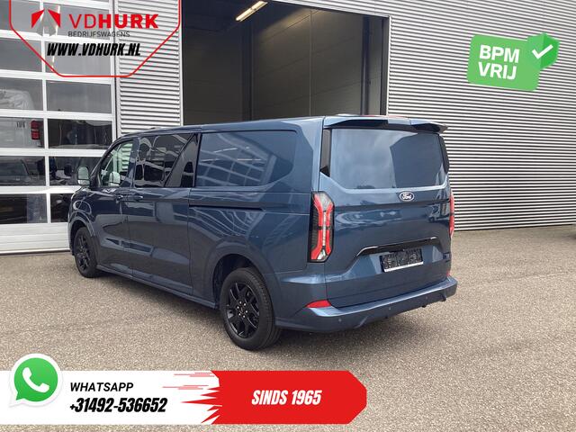 Ford TRANSIT CUSTOM 2.0 TDCI 170 pk Aut. L2 Sport DC Dubbel Cabine AWD/ 4x4/ 2x Schuifdeur/ Adapt.Cruise/ Elek.Stoel/ LED/ Carplay/ Navi/ Camera/ PDC/ Keyless