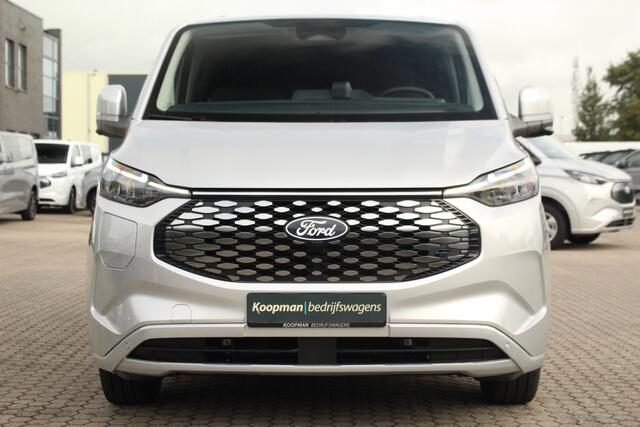 Ford TRANSIT CUSTOM E-Transit 320 L2H1 Limited DC | 71 kWh | 160kW/218pk | Driver Assist | Pro Power | Adap. Cruise | 360° Camera | Carplay/Android | Lease 824,- p/m