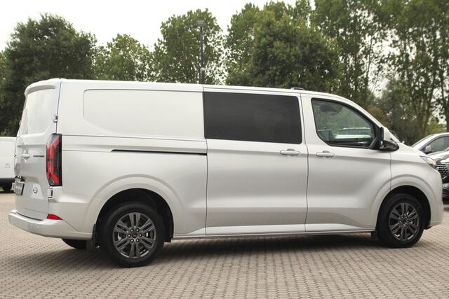 Ford TRANSIT CUSTOM E-Transit 320 L2H1 Limited DC | 71 kWh | 160kW/218pk | Driver Assist | Pro Power | Adap. Cruise | 360° Camera | Carplay/Android | Lease 824,- p/m