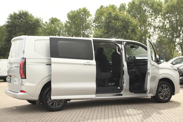 Ford TRANSIT CUSTOM E-Transit 320 L2H1 Limited DC | 71 kWh | 160kW/218pk | Driver Assist | Pro Power | Adap. Cruise | 360° Camera | Carplay/Android | Lease 824,- p/m