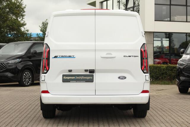 Ford TRANSIT CUSTOM E-Transit 320 L2H1 Limited DC | 71 kWh | 160kW/218pk | Driver Assist | Pro Power | Adap. Cruise | 360° Camera | Carplay/Android | Lease 824,- p/m
