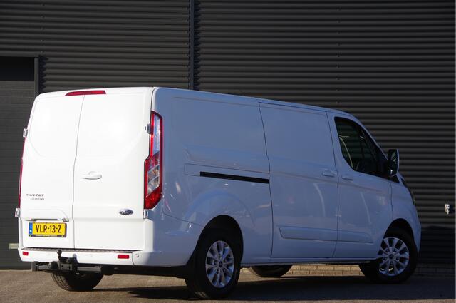 Ford TRANSIT CUSTOM 300 2.0 TDCI L2 3-ZITS, 170PK, 2800KG TREKHAAK, STOELVERWARMING, CAMERA, NAVI, CRUISE, AIRCO, PARKEERSENSOREN, 17''