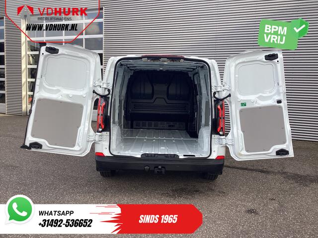 Ford TRANSIT CUSTOM E-Transit L2 Trend 71 kWh 370 km WLTP LED/ Standkachel/ Stoelverw./ Carplay/ Camera/ PDC/ Climate/ Trekhaak