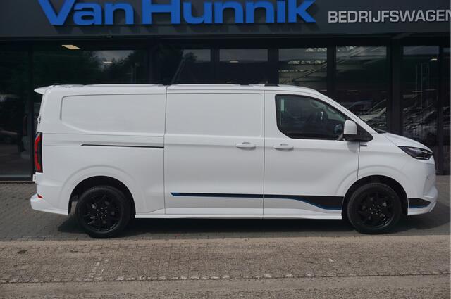 Ford TRANSIT CUSTOM E-Transit 340L 218PK 71KWH Sport AUT Apple CP/Android A, Cam, 17" LM, 2x Schuifdeur!! NR. 652