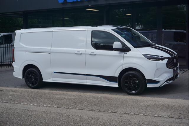 Ford TRANSIT CUSTOM E-Transit 340L 218PK 71KWH Sport AUT Apple CP/Android A, Cam, 17" LM, 2x Schuifdeur!! NR. 652