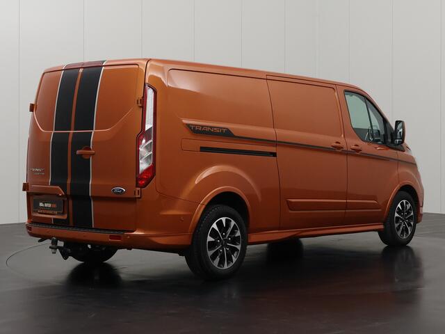 Ford TRANSIT CUSTOM 2.0TDCi 185PK Automaat Lang | Leder | Led | Trekhaak | Multimedia | Airco | Cruise