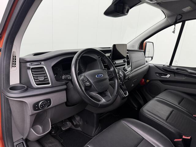 Ford TRANSIT CUSTOM 2.0TDCi 185PK Automaat Lang | Leder | Led | Trekhaak | Multimedia | Airco | Cruise
