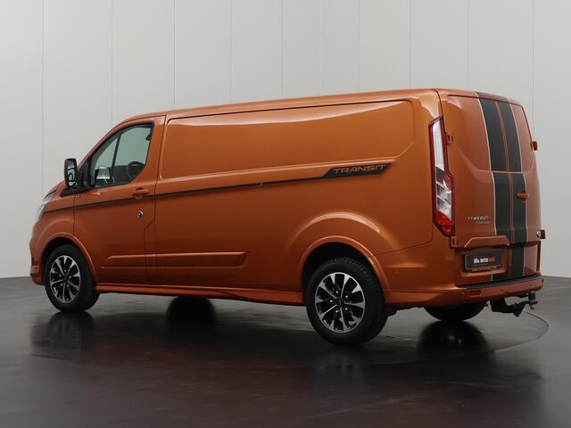 Ford TRANSIT CUSTOM 2.0TDCi 185PK Automaat Lang | Leder | Led | Trekhaak | Multimedia | Airco | Cruise