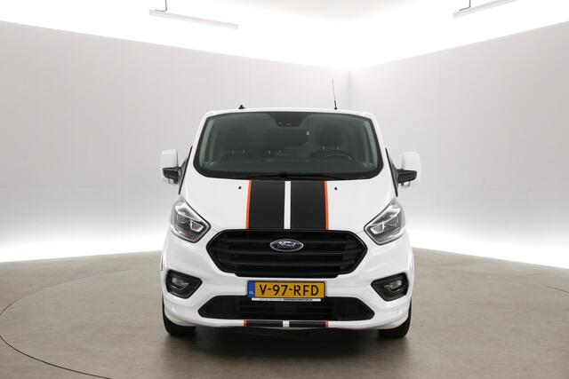 Ford TRANSIT CUSTOM 2.0 TDCI L2H1 185PK Sport | Automaat | Airco | Cruise | Carplay | Camera | 3 Zits | Trekhaak | 2xSchuifdeur