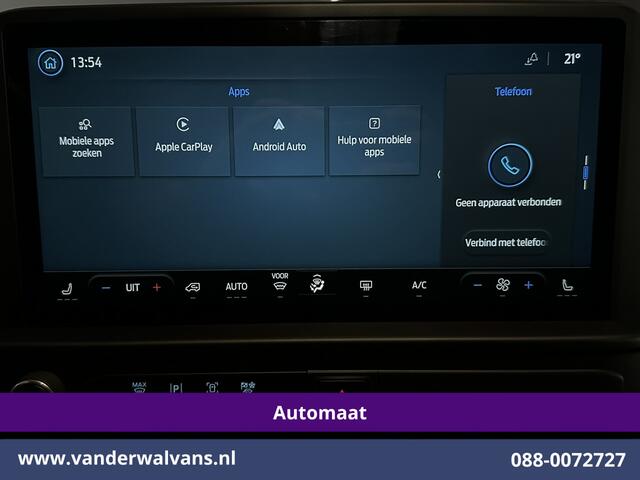 Ford TRANSIT CUSTOM 2.0 TDCI 170pk Automaat L2H1 Euro6 Airco | Camera | LED | Apple Carplay | Cruisecontrol | Stoelverwarming Android Auto, Verwarmde voorruit, Parkeersensoren, Bijrijdersbank