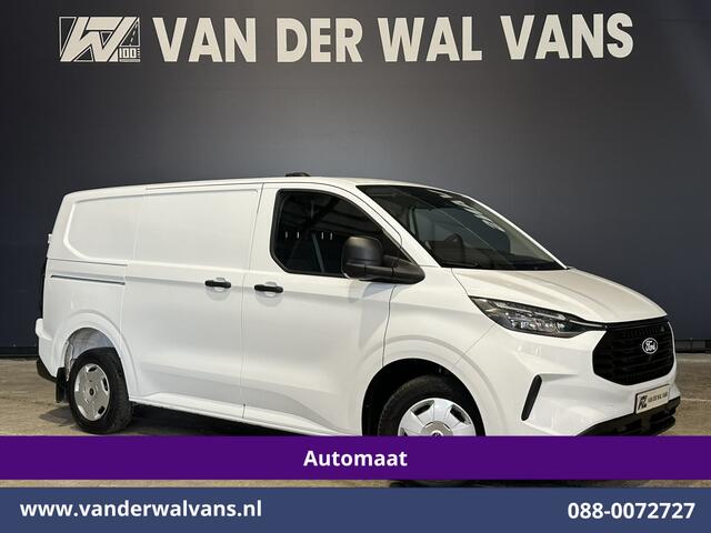 Ford TRANSIT CUSTOM 2.0 TDCI 136pk Automaat L1H1 Euro6 Airco | Camera | Apple Carplay | LED | Cruisecontrol | 2470kg Trekhaak Android Auto, Verwarmde voorruit, Parkeersensoren, Bijrijdersbank
