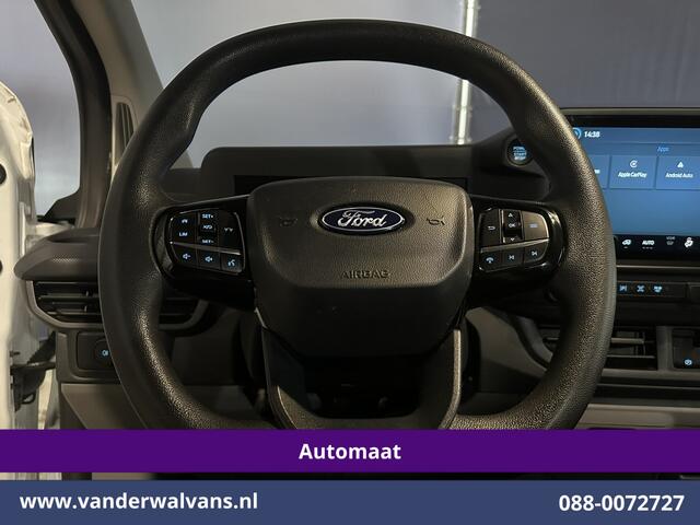 Ford TRANSIT CUSTOM 2.0 TDCI 136pk Automaat L1H1 Euro6 Airco | Camera | Apple Carplay | LED | Cruisecontrol | 2470kg Trekhaak Android Auto, Verwarmde voorruit, Parkeersensoren, Bijrijdersbank