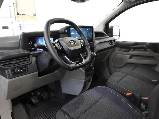 Ford TRANSIT CUSTOM 300 2.0 TDCI L2H1 Trend Dubbele Cabine Nieuw Model Trekhaak Navigatie Apple CarPlay Android Auto Camera Parkeerhulp Adaptive Cruise Control Climate Control Lichtmetalen velgen