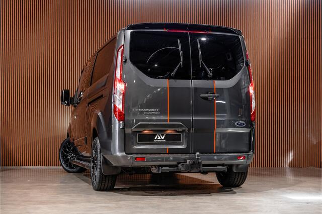 Ford TRANSIT CUSTOM 300 2.0 TDCI 170 PK L2H1 Limited DC | ACC | Elek stoelen | Lederen bekleding | Navigatie | CarPlay | Camera | Trekhaak | Orig. NL auto | Nieuwe APK
