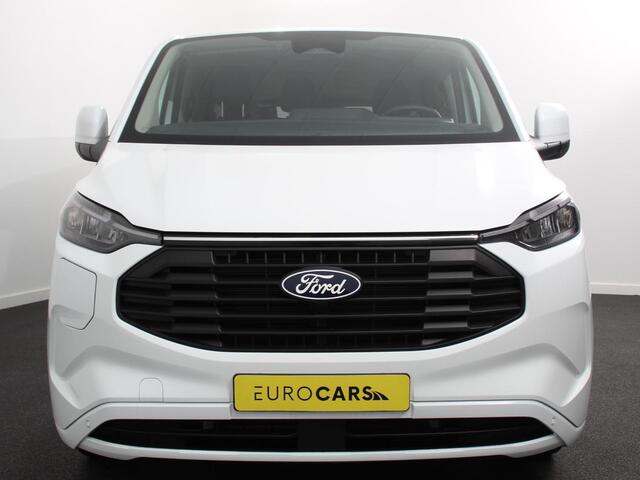 Ford TRANSIT CUSTOM 340 2.5 Automaat PHEV L2H1 Limited 9 PERS Navigatie Apple CarPlay Android Auto Camera Parkeerhulp Adaptive Cruise Control Dodehoekdetectie Stoel- en stuurverwarming Full Led Climate Control Lichtmetalen velgen