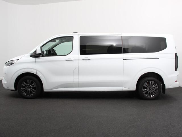 Ford TRANSIT CUSTOM 340 2.5 Automaat PHEV L2H1 Limited 9 PERS Navigatie Apple CarPlay Android Auto Camera Parkeerhulp Adaptive Cruise Control Dodehoekdetectie Stoel- en stuurverwarming Full Led Climate Control Lichtmetalen velgen