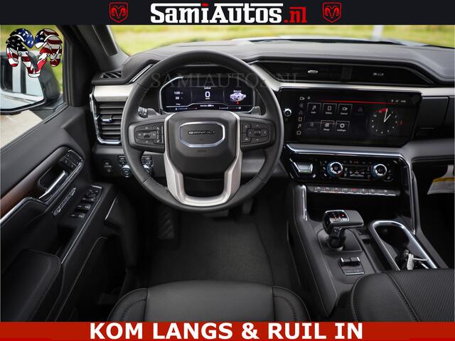 GMC SIERRA DENALI | All-In Prijs | 6,2 V8 Full Option | De Meest Luxe Pick-Up in zijn Klasse | Comfortabele Dubbele Cabine met Royale 5 Zitplaatsen | BPM vrij | Nu Leverbaar uit Voorraad | Voorraad Nr 1788