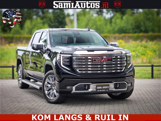 GMC SIERRA DENALI | All-In Prijs | 6,2 V8 Full Option | De Meest Luxe Pick-Up in zijn Klasse | Comfortabele Dubbele Cabine met Royale 5 Zitplaatsen | BPM vrij | Nu Leverbaar uit Voorraad | Voorraad Nr 2232