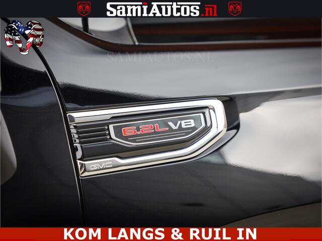 GMC SIERRA DENALI | All-In Prijs | 6,2 V8 Full Option | De Meest Luxe Pick-Up in zijn Klasse | Comfortabele Dubbele Cabine met Royale 5 Zitplaatsen | BPM vrij | Nu Leverbaar uit Voorraad | Voorraad Nr 2232