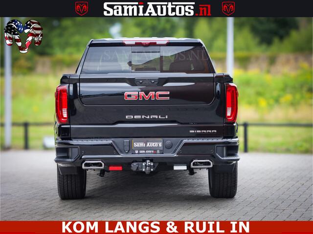 GMC SIERRA DENALI | All-In Prijs | 6,2 V8 Full Option | De Meest Luxe Pick-Up in zijn Klasse | Comfortabele Dubbele Cabine met Royale 5 Zitplaatsen | BPM vrij | Nu Leverbaar uit Voorraad | Voorraad Nr 2232