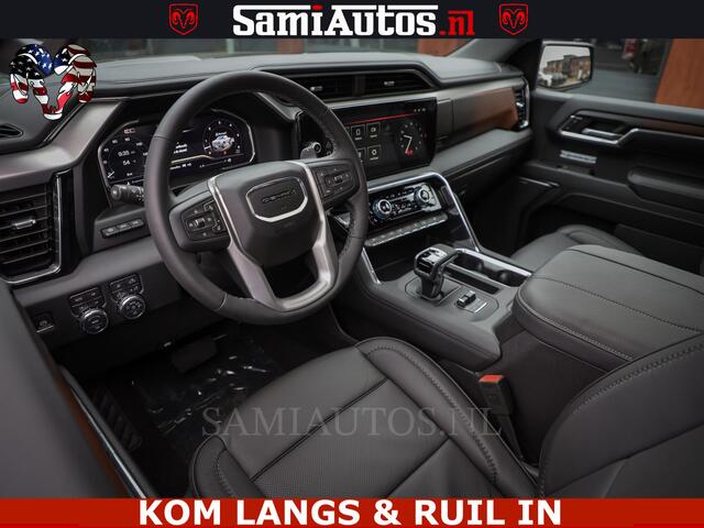 GMC SIERRA DENALI 6.2 V8 426PK Full Option | De Meest Luxe Pick-Up in zijn Klasse | Comfortabele Dubbele Cabine met Royale 5 Zitplaatsen | BPM vrij | Nu Leverbaar uit Voorraad | Voorraad Nr 2058