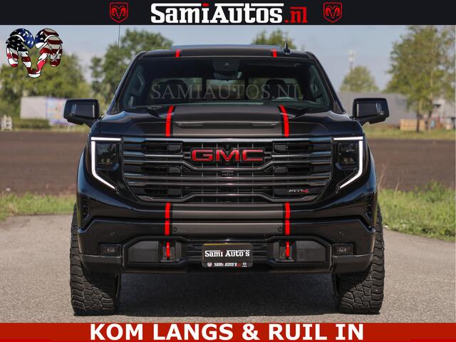 GMC SIERRA AT4 6.2 V8 4X4 | VIRTUAL COCKPIT | LPG | HUD | BOM VOL | DC | RAM DEALER NEDERLAND | Dubbele Cabine met Royale 5 Zitplaatsen | BPM vrij | Nu Leverbaar uit Voorraad | Voorraad Nr 261530 | | De specialist in Amerikaanse pick-ups in Nederland en Europa.